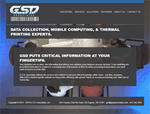 Tablet Screenshot of gsdassociates.com